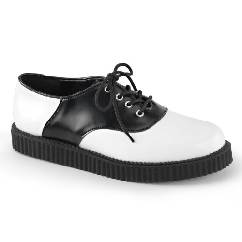 Demonia Shoes Portugal - Sapatos Demonia Creeper-118 Mulher Pretas Saldos